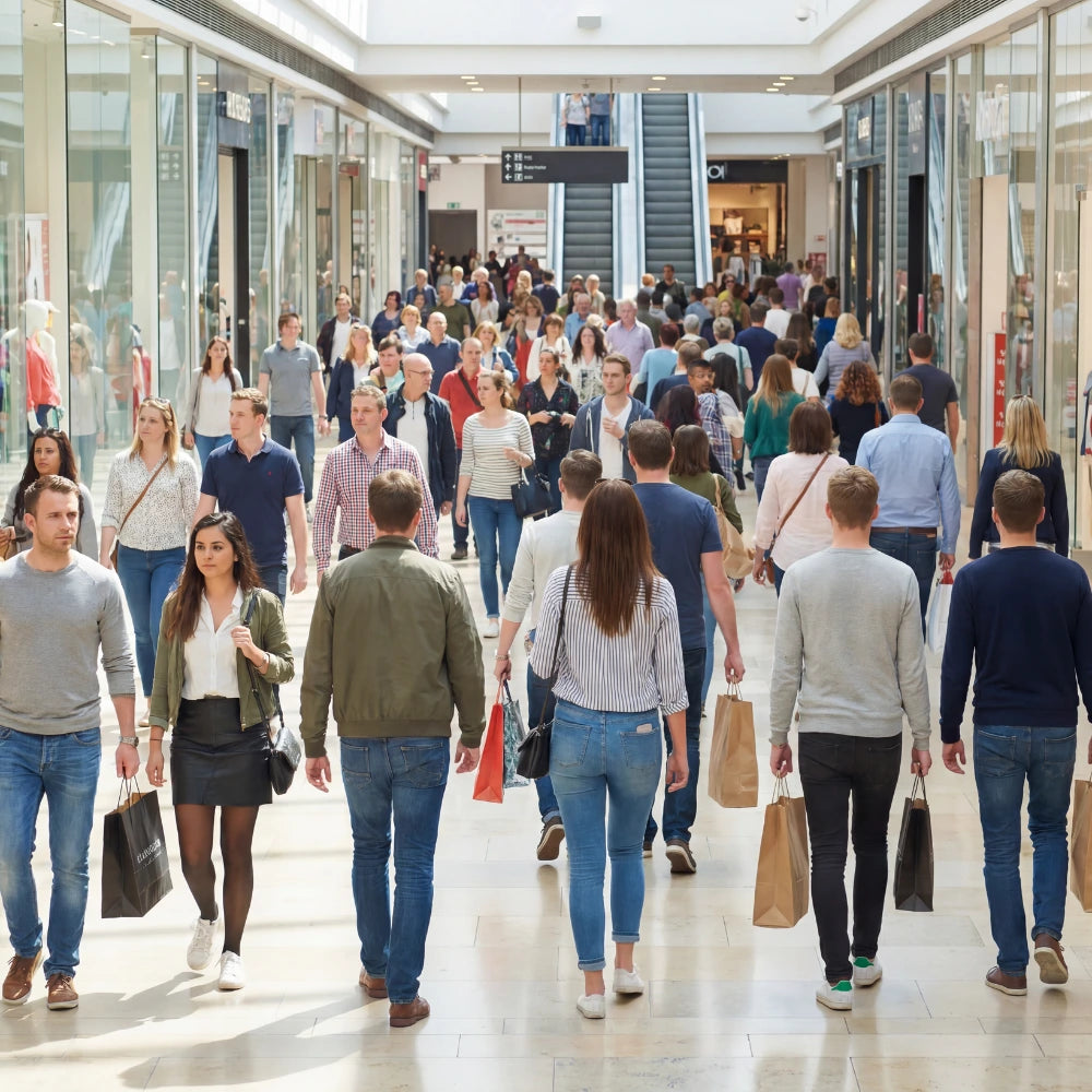 Leonys_Manufaktur_Ruhekraftfeld_Menschen_Einkaufszentrum